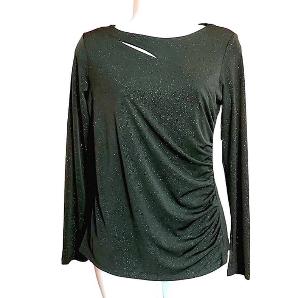 Vince Camuto sparkly green top